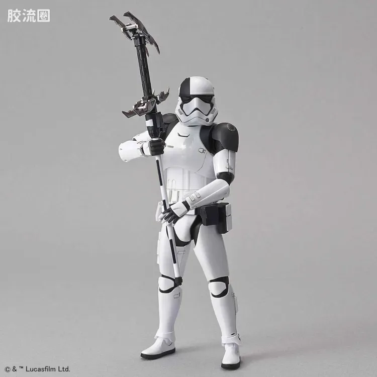万代 星球大战系列拼装模型 人物系列 1/12 第一秩序行刑队 - 图片